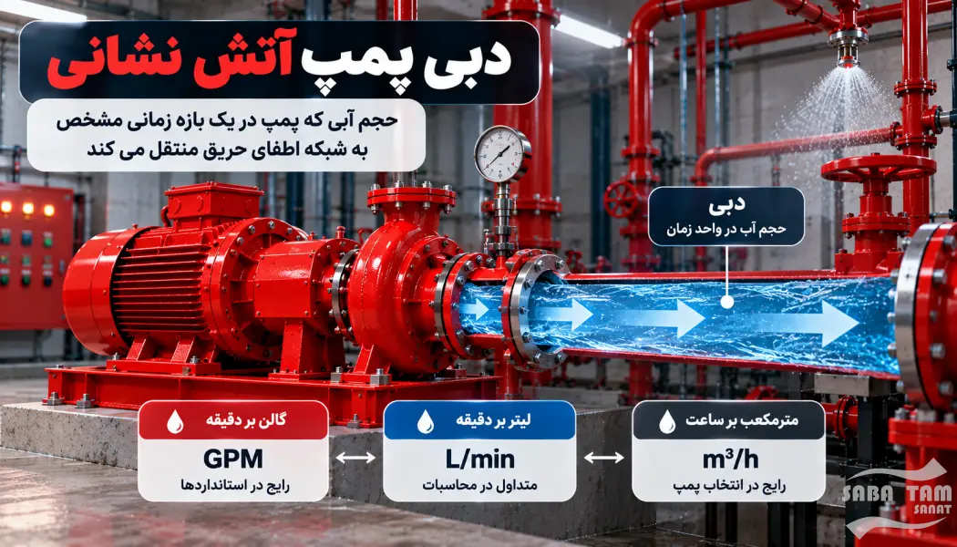 محاسبه و طراحی بوستر پمپ آتش نشانی